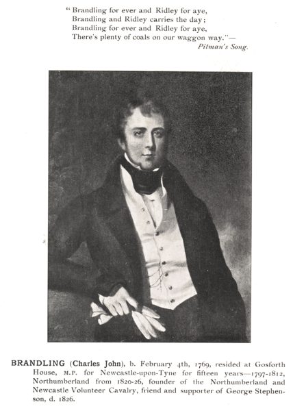 Charles John Brandling Unknown Undated